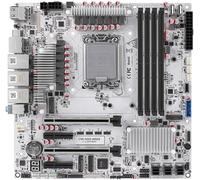 W680 12 Bay NAS ATX10Gbps Server NAS Scheda madre Workstation/Server Grad Four ddr5 Due hdmi Due dp, 2x2.5G 3xnvme Supporto vPro Funzione di gestione remota (scheda madre+3xSFF8643