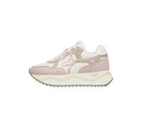w6yz Deva W. Suede/Nylon/W Cipria-White-Orange