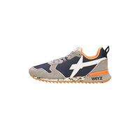 w6yz Jet-M.-Sneakers in Tessuto Tecnico e Suede-Grigio, Grigio-Blu 41