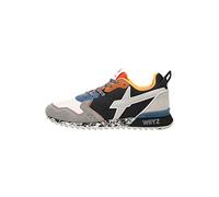 w6yz Jet-M.-Sneakers in Tessuto Tecnico e Suede-Grigio, Nero 42