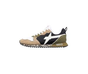 w6yz Jet-M.-Sneakers in Tessuto Tecnico e Suede, Nero 40