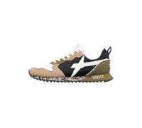 w6yz Jet-M.-Sneakers in Tessuto Tecnico e Suede, Nero 46