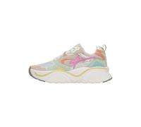 w6yz MIA-W. Suede/Nylon Cipria-Green Pastel-Pink
