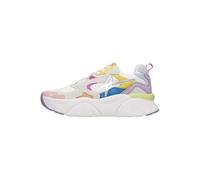 w6yz MIA-W. Suede/Nylon Cipria-White-Orange-Azure