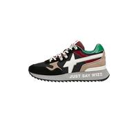 w6yz Scarpe con Lacci Yak-M., Black/Taupe