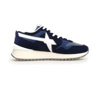 W6YZ - Sneaker Blu in Camoscio e Tessuto Tecnico - -Shoes -Uomo -Blu -44 EU