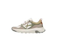 w6yz Sneakers in Suede e Tessuto Tecnico, Tortora-Bianco 46