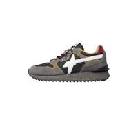 w6yz Sneakers in Tessuto Tecnico e Suede, Antracite- 41