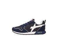w6yz Sneakers in Tessuto Tecnico e Suede, Blu 45