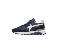 w6yz Sneakers in Tessuto Tecnico e Suede, Navy- 44
