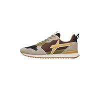 w6yz Sneakers in Tessuto Tecnico e Suede, Tortora 46