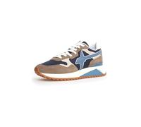 W6yz Wizz Yak - Sneakers Basse In Suede E Nylon Jeans - Taglia 44 [27.1cm] Uomo