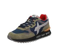 W6yz Wizz Yak - Sneakers In Suede Verde - Taglia 42 [25.8cm] Scarpe Uomo Casual
