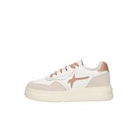 w6yz Xenia W. Suede/Calf/Detail Bone-White-Rose