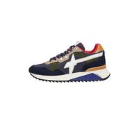 w6yz Yak-M.-Sneaker in Tessuto Tecnico e Suede-Navy, Navy 44
