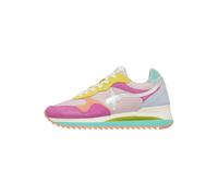 w6yz Yak-W. Suede/Nylon Fuchsia-Pink-Multi