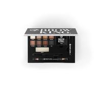 W7 Brow King Kit per Sopracciglia - Peltte per dare Forma, Definire e Curare le Sopracciglia - Set trucco professionale
