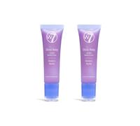 W7 Gloss Away Lip Balm - 2 Piece Set - Nourishing Lip Balm Formula With Shea Butter - Blueberry