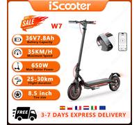 W7 Light Scooter Elettrico 650W 36V7.8Ah Smart APP Skateboard Elettrico Aldult 8.5 "Pneumatico Autostrada con Indicatore di Direzione Scooter Elettrico