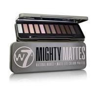 W7 Mighty Mattes Palette di Ombretti - 12 Colori Naturali Nude - Trucco Sempre Perfetto e Duraturo