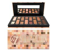 W7 Nudification Palette con Pigmenti Pressati - 16 Colori Nude - Trucco Glam Sempre Perfetto e Duraturo