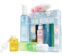 W7 - Set Confezione Regalo Base Skin Refresh - Crema Idratante Viso, Gel Deterge