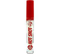 W7 Set Hot Shot Lipgloss Rimpolpante - Effetto Extra per Labbra ancora più Carnose - Finish trasparente, look naturale e lucido