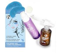 W7 Set Hydrate & Revive - Tre prodotti di skincare per idratare, nutrire e illuminare - Include maschere per occhi in gel (5 paia), olio secco per viso e crema occhi rivitalizzante