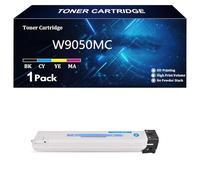 W9050MC Cartuccia Toner ad Alta Capacità W9051MC W9052MC W9053MC Compatibile per HP Color LaserJet Managed MFP E87640z E87640dn E87650z E87650dn E87660z E87660dn Stampante,C-1 Pack