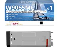 W9065MC Cartuccia Toner di Ricambio Compatibile per HP LaserJet Managed Flow MFP E73130z E73135z E73140z MFP E73130dn E73135dn Stampanti, Elevata Capacità 48000 Pagine, Facile da Installare,Black-1 pa