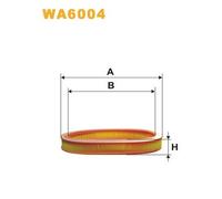 WIX FILTERS WA6004 Filtro aria