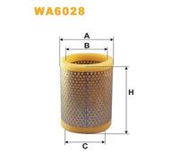 WA6028 FILTRO ARIA PER Peugeot 505 551A 2.0 71 KW 97 CV