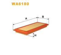 WIX FILTERS WA6180 Filtro aria