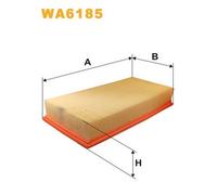 Wix Fa.Citroen Ax, Bx, C5, C8, Eva Wa6185