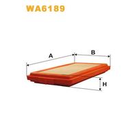 WA6189 FILTRO ARIA PER BMW 3 CABRIO E30 M3 2.3 147 KW 200 CV