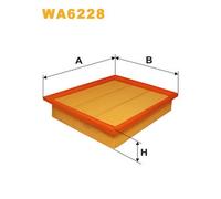 Wix Fa.Volkswagen Golf Iii, Golf I Wa6228