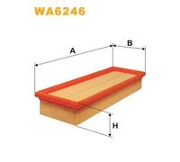 WA6246 FILTRO ARIA PER Peugeot 306 2 VOL. CODA S. 7A 7C N3 N5 1.8 74 KW 101 CV