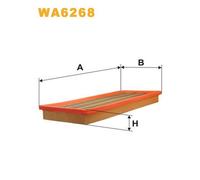 WIX FILTERS WA6268 Filtro aria