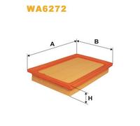 WA6272 FILTRO ARIA PER Fiat UNO 146 70 TD 1.4 52 KW 71 CV