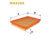 WA6289 FILTRO ARIA PER Ford USA Probe I 2.2 GT 108 KW 147 CV