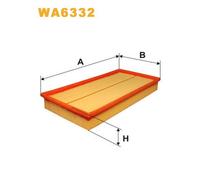 WA6332 FILTRO ARIA PER Volvo 850 854 2.0 Turbo 132 KW 179 CV