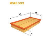 WA6333 FILTRO ARIA PER VW Golf IV 1J1 3.2 R32 4motion 177 KW 241 CV