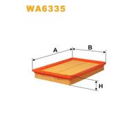 WA6335 FILTRO ARIA PER Ford USA Probe I 2.2 GT 108 KW 147 CV