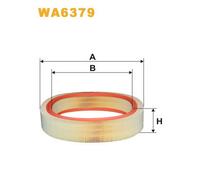 WA6379 FILTRO ARIA PER Mercedes 124 Tre Volumi W124 260 E 122 KW 166 CV