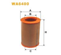 WA6400 FILTRO ARIA PER Porsche 914 /6 2.0 81 KW 110 CV