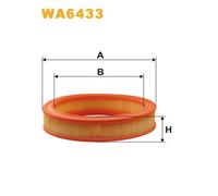 WA6433 FILTRO ARIA PER Skoda Felicia I Pick-up 6U7 6UF 1.3 50 KW 68 CV