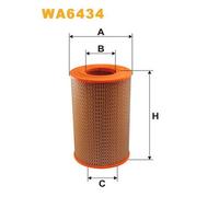 WA6434 FILTRO ARIA PER Lancia Prisma 831 1.9 Diesel 48 KW 65 CV