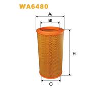 WA6480 FILTRO ARIA PER Renault Trafic Autobus T5 T6 T7 2.1 D 43 KW 58 CV