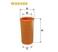 WA6486 FILTRO ARIA PER Peugeot 205 II 20A/C 1.9 GTi 88 KW 120 CV