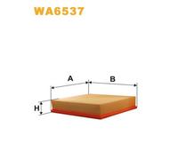 WA6537 FILTRO ARIA PER Audi A6 4A2 S6 Plus quattro 240 KW 326 CV